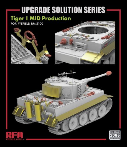 Ryefield model RM2065 1:35 Upgrade set for 5100 Pz.Kpfw. VI Ausf. E Tiger I MID. Production