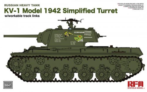 Ryefield model 1:35 KV-1 Model 1942 Simplified Turret