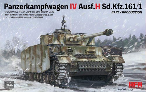 Ryefield model 1:35 Pz.kpfw.IV Ausf.H early production w/workable track link