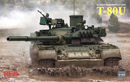 Ryefield model RM5105 1:35 Russian Main Battle Tank T-80U