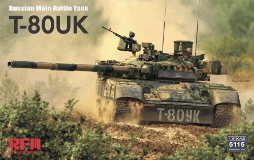 Ryefield model RM5115 1:35 T-80UK Russian Main Battle Tank