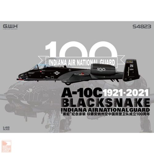 Great Wall Hobby S4823 1:48 A-10C Blacksnake, Indiana Air National Guard 1921-2021