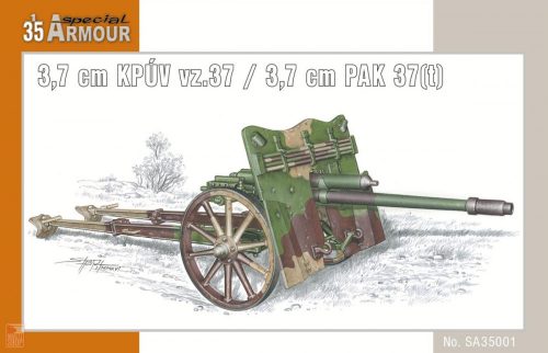 Special Hobby 1:35 3,7 cm KPUV vz.37 / 3,7 cm PAK 37(t)