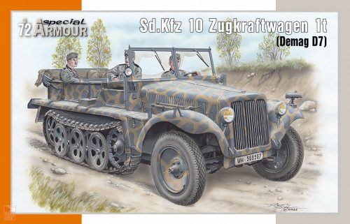 Special Hobby 1:72 Sd.Kfz10 Zugkraftwagen1t (Demag D7)