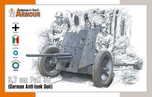 Special Hobby 1:72 3,7 cm PaK 36 ‘German Anti-tank Gun’