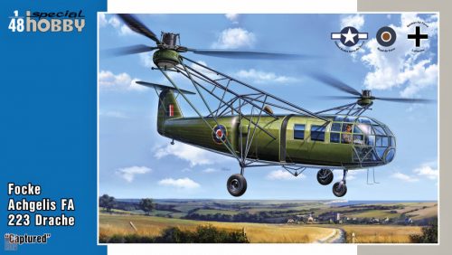 Special Hobby 1:48 Focke Achgelis FA 223 Drache ‘Captured’