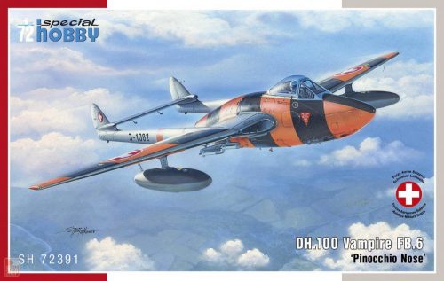 Special Hobby 1:72 DH.100 Vampire 6 'Pinocchio Nose'