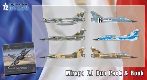 Special Hobby 1:72 Mirage F.1 Duo Pack & Book