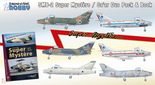 Special Hobby 1:72 SMB-2 Super Mystere Duo Pack & Book