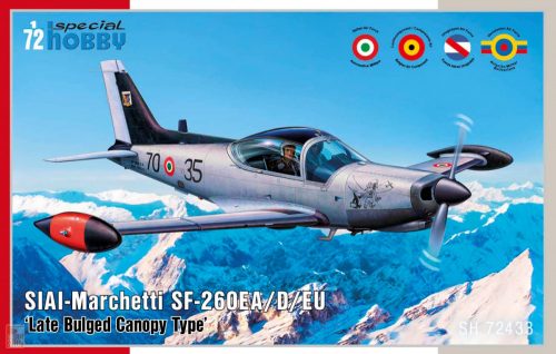 Special Hobby 1:72 SIAI-Marchetti SF-260EA/D/W ‘ Late Bulged Canopy Type’ - Special Hobby