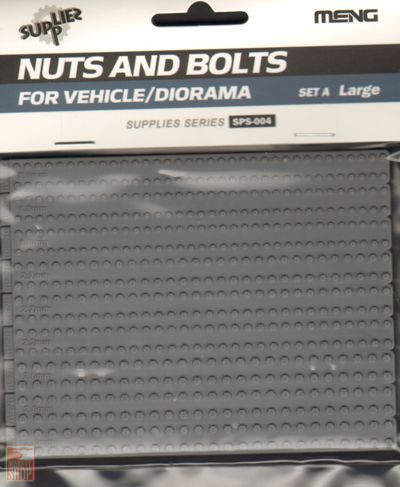 Meng Model 1:35 Nuts and Bolts SET A (large)