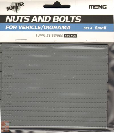 Meng Model 1:35 Nuts and Bolts SET A (small)