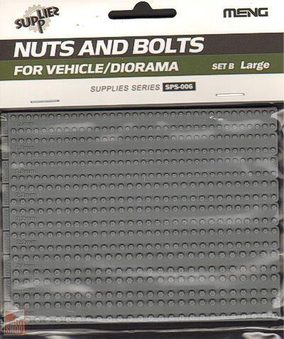 Meng Model 1:35 Nuts and Bolts SET B (large)