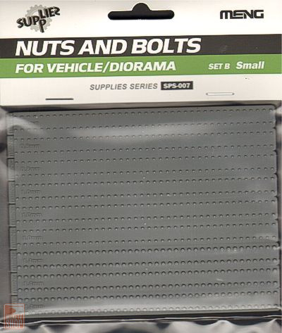 Meng Model 1:35 Nuts and Bolts SET B (small)