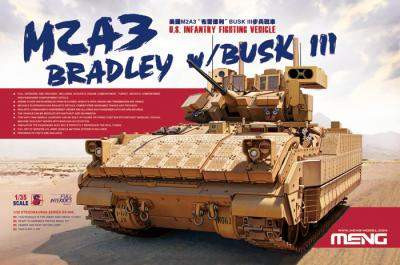 Meng Model 1:35 M2A3 Bradley with BUSK III