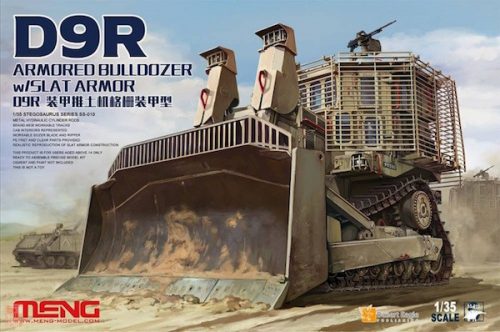 Meng Model 1:35 D9R Armored Bulldozer W/Slat Armor