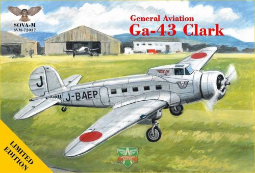 Sova-M 1:72 GA-43 ”Clark” passinger airliner (in Manchurian Airlines)