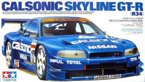 Tamiya 1:24 Calsonic GT-R (R34) autó makett