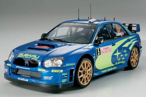 Tamiya 1:24 Impreza WRC Monte Carlo '05 autó makett