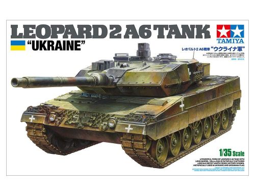 Tamiya TA25207 1:35 Leopard 2A6 Tank ”Ukraine”