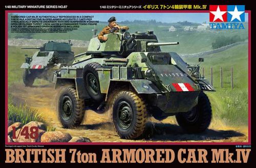 Tamiya 1:48 British 7ton AC Mk.IV harcjármű makett