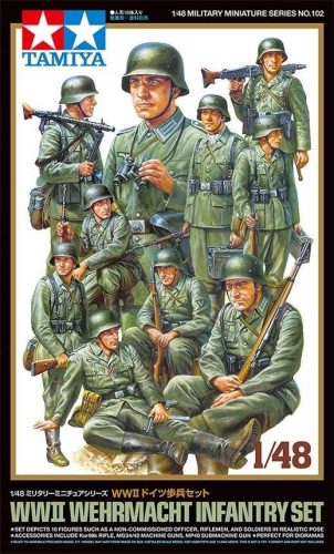 Tamiya 1:48 WWII Wehrmacht Infantry Set