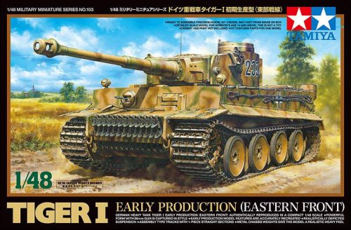 Tamiya 1:48 German Heavy Tank Tiger I Early Production (Eastern Front)