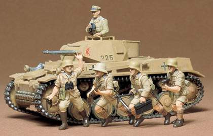 Tamiya 1:35 German Panzerkampfwagen II harcjármű makett