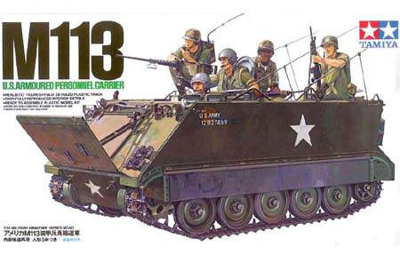 Tamiya 1:35 US M113 harcjármű makett