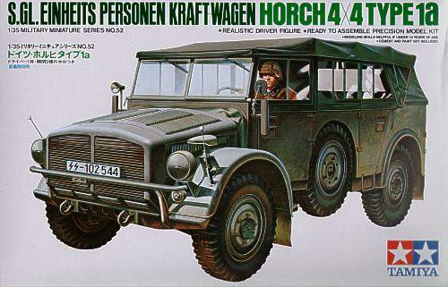 Tamiya 1:35 German  HORCH TYPE 1A harcjármű makett