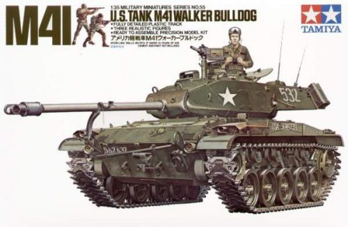 Tamiya 1:35 M41 Walker Bulldog harcjármű makett