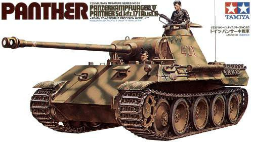 Tamiya 1:35 Pz.Kpfw.V Panther A harcjármű makett