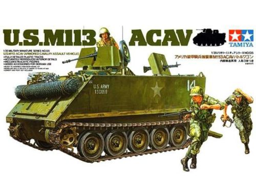 Tamiya 1:35 M113 ACAV harcjármű makett