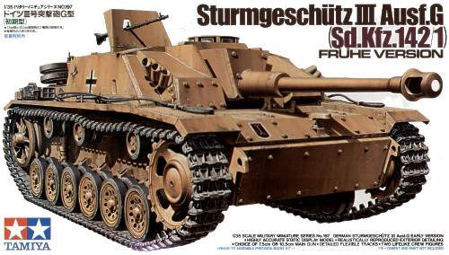 Tamiya 1:35 Sturmgeschutz/StuG.III Ausf.G Early version harcjármű makett