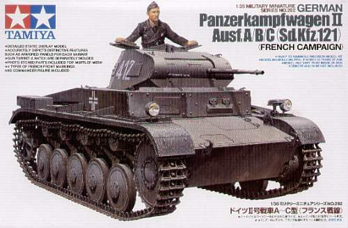 Tamiya 1:35 Pz.kpfw.II Ausf.A/B/C