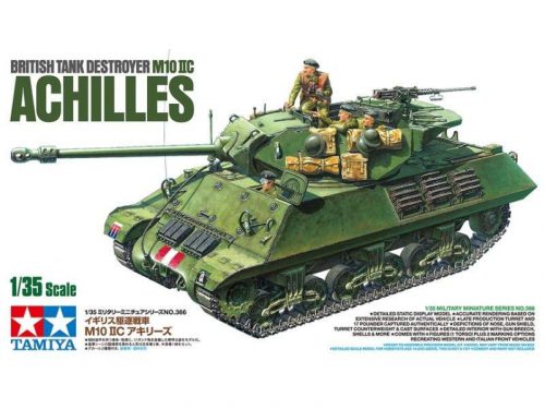 Tamiya 1:35 British Tank Destroyer M10 IIC Achilles harcjármű makett