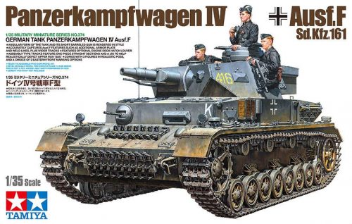 Tamiya 1:35 German Tank Panzerkampfwagen IV Ausf.F