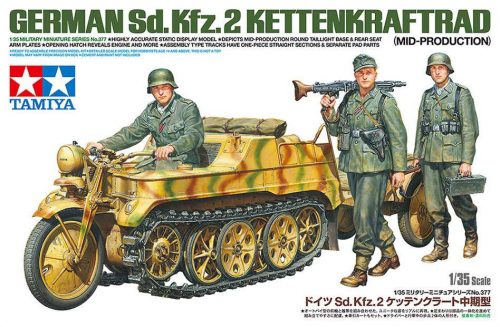 Tamiya 1:35 Sd.Kfz.2 Kettenkraftrad (Mid-production)