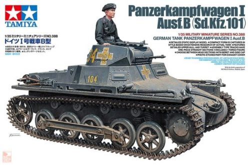 Tamiya 1:35 German tank Panzerkampfwagen I Ausf.B (Sd.Kfz.101)