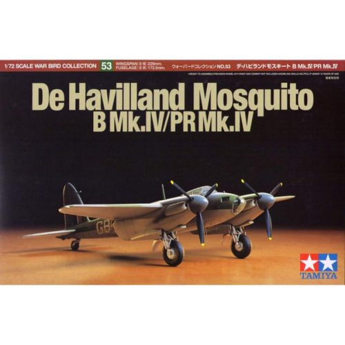 Tamiya 1:72 MOSQUITO B MK.IV repülő makett