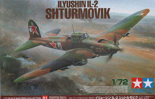 Tamiya 1:72 IL-2 repülő makett