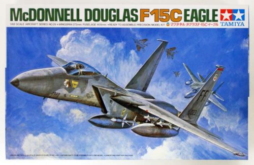 Tamiya 1:48 McDonnell F-15C Eagle repülő makett