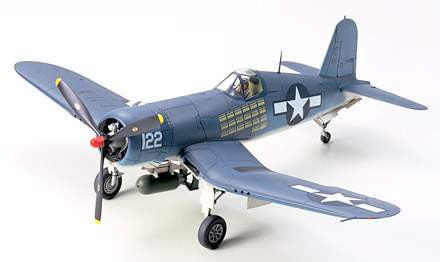 Tamiya 1:48 VOUGHT F4U-1A CORSAIR repülő makett