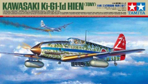 Tamiya 1:48 Kawasaki Ki-61-id Hien repülő makett