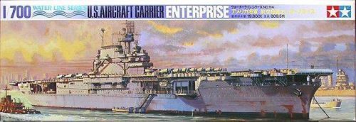 Tamiya 1:700 USS Enterprise Aircraft Carrier hajó makett