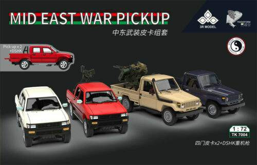 3R Model 1:72 Mid East War pickup+ DSHK
