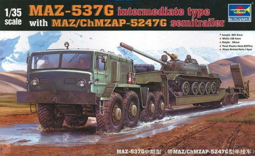 Trumpeter 1:35 MAZ-537G intermediate Type