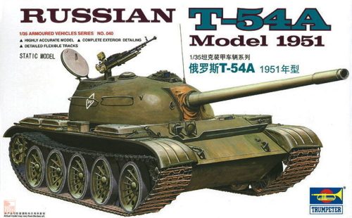 Trumpeter 1:35 Russischer Panzer T-54A