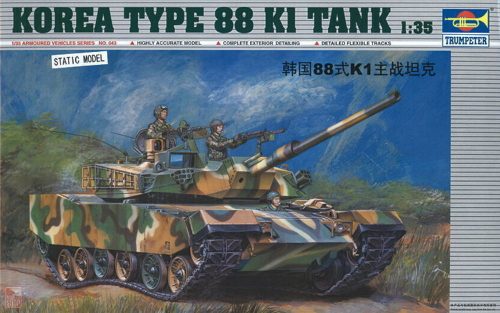 Trumpeter 1:35 Koreanischer Panzer Type 88 K1