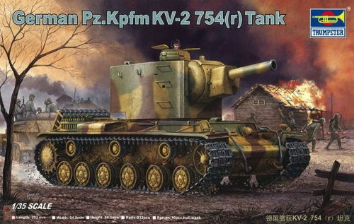 Trumpeter 1:35 German Pz.Kpfwg. KV-2 754